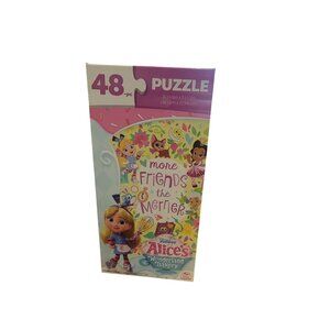 Junior Alices‎ Wonderland Bakery 48-Piece Puzzle  Fun & Colorful Design For Kids